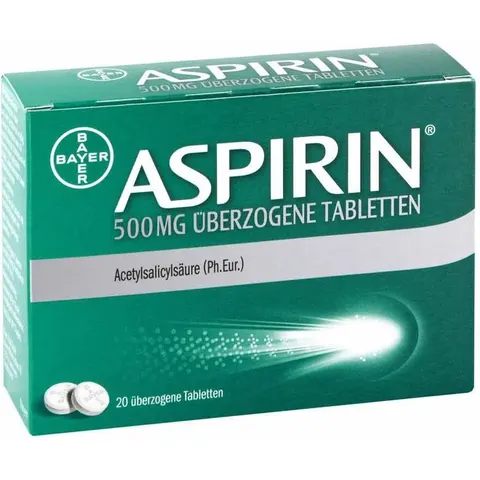 Aspirin 500mg – 10203603 – Bild 1