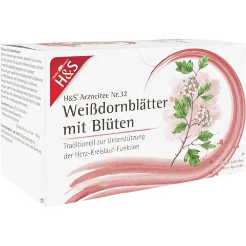 H&S Weißdornblätter mit Blüten – Bild 1