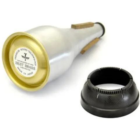 Best Brass Cup Trumpet Mute Argent – image 1