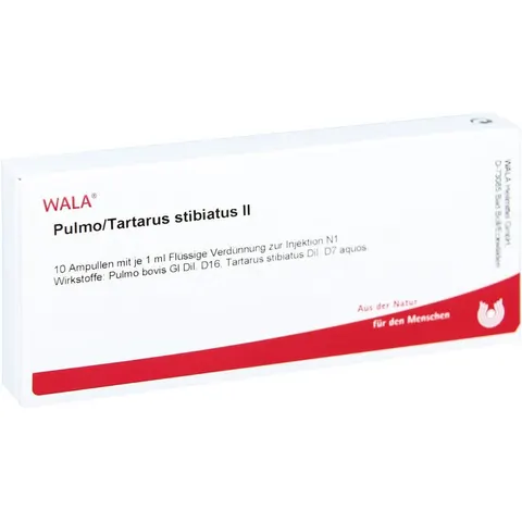 Wala Pulmo/ Tartar. Stib. Ii Ampullen – Bild 1