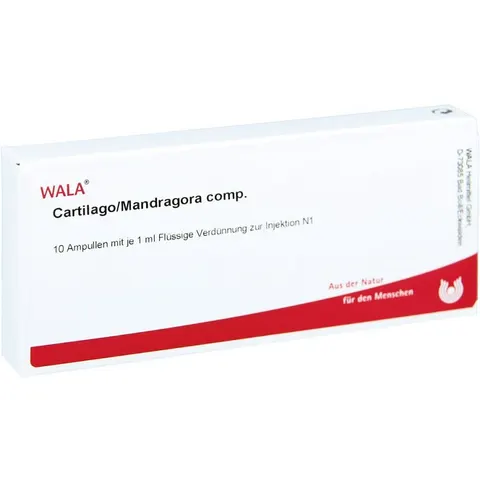 Wala Cartilago/mandragora compositus Ampullen – Bild 1