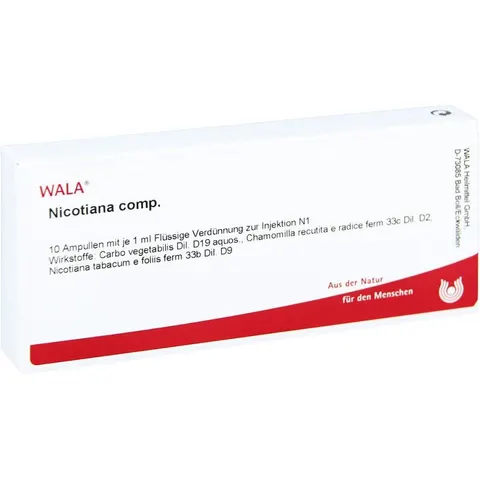 Wala Nicotiana Comp. Ampullen – Bild 1