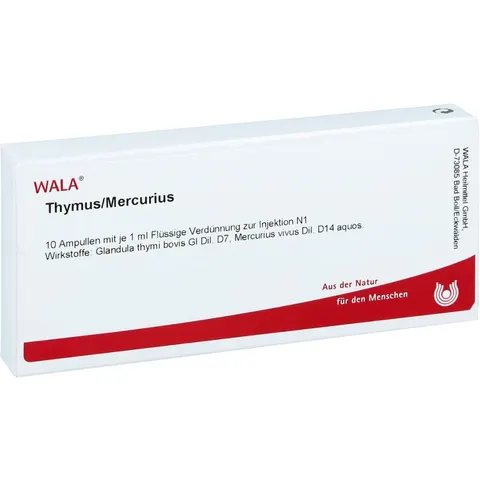 Wala Thymus/ Mercurius Ampullen – Bild 1