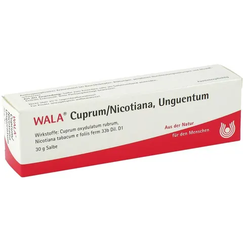 Wala Cuprum/nicotiana Salbe – Bild 1