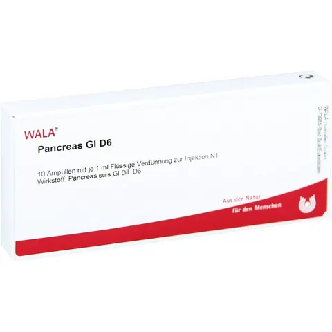 Wala Pancreas Gl D6 Ampullen – Bild 1