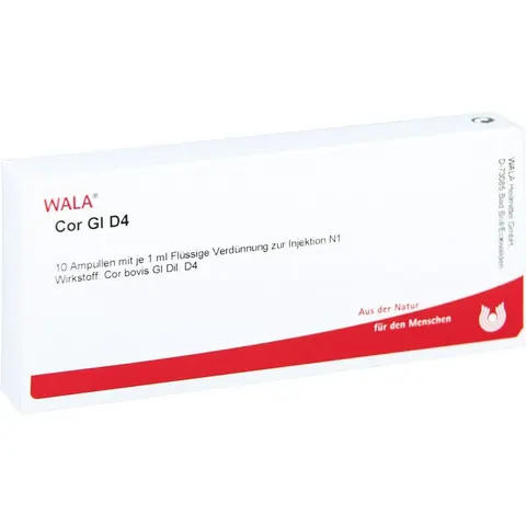 Wala Cor Gl D4 Ampullen – Bild 1