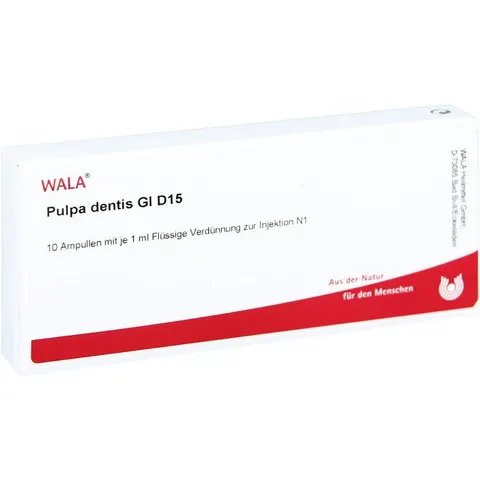 Wala Pulpa Dentis Gl D15 Ampullen – Bild 1