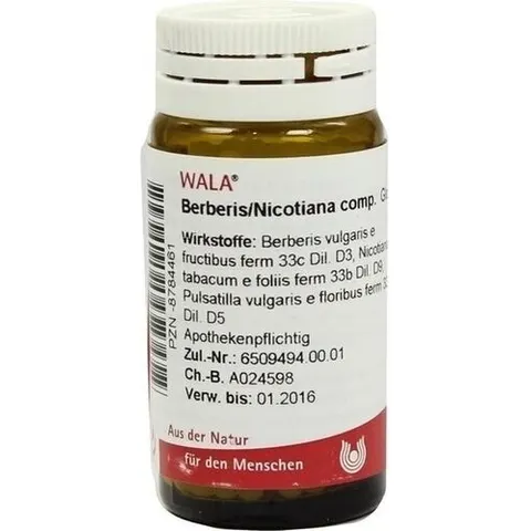 Wala Berberis/nicotiana Comp. Globuli – Bild 1