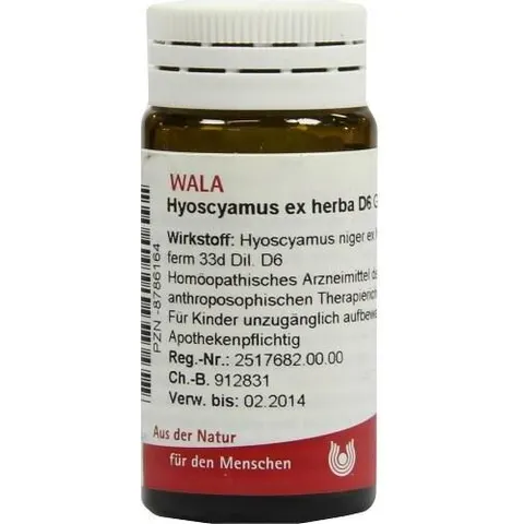 Wala Hyoscyamus Ex Herba D6 Globuli – Bild 1