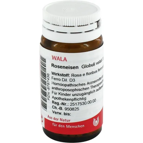Wala Roseneisen Globuli – Bild 1