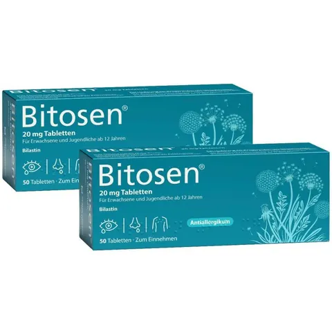 Bitosen 20 mg Tabletten bei Allergien – 08102575 – Bild 1