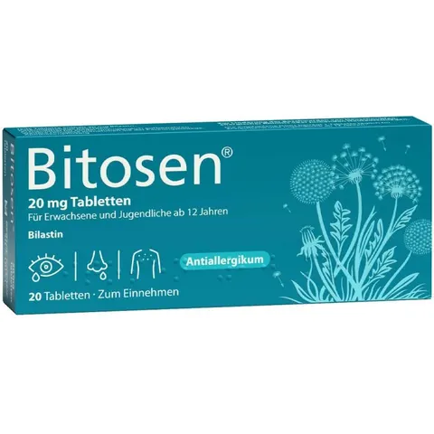 Bitosen 20 mg Tabletten bei Allergien – 18890508 – Bild 1