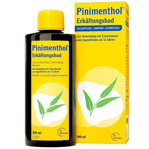 Pinimenthol Erkältungsbad – Bild 1