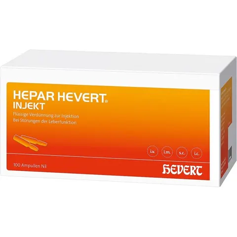 Hepar Hevert injekt Ampullen – 13923835 – Bild 1