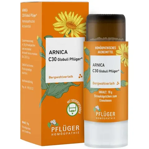 Arnica C30 Globuli Pflüger Dosierspender – Bild 1