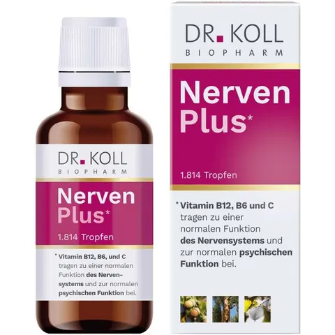 Dr. Koll Nerven Plus Doktor koll Gemmo Komplex Vitamine b12 B6 – Bild 1