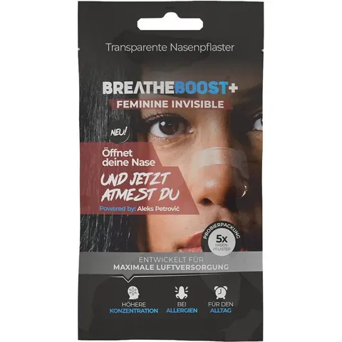 Breatheboost+ Feminine Original Nasenpflaster 5stk – Bild 1