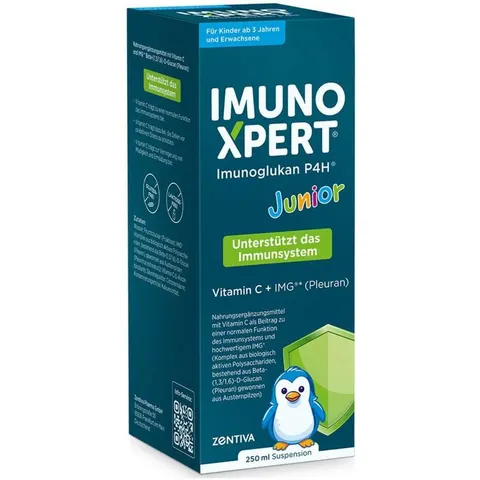 ImunoXpert Junior 250 ml Susp Vit.C + Beta-Glucan – Bild 1