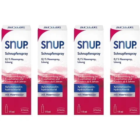 SNUP Nasenspray 0,1% 4er Pack – Bild 1