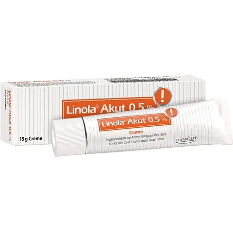 Linola Akut 0,5% Hydrocortison Creme – 05994755 – Bild 1