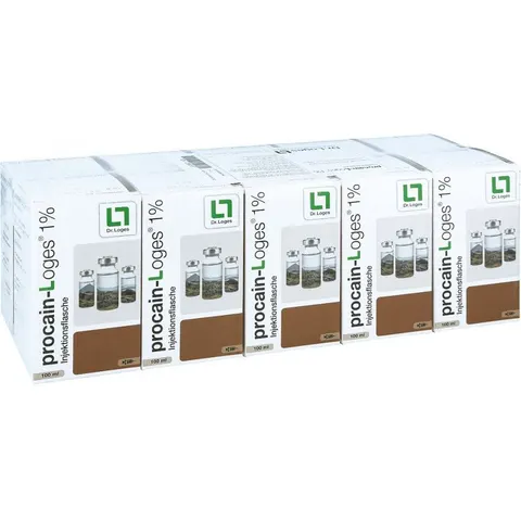 procain-Loges Procain Loges 1% Injektionsflasche – 02860557 – Bild 1