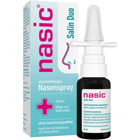 Nasic Salin Duo Nasenspray – Bild 1