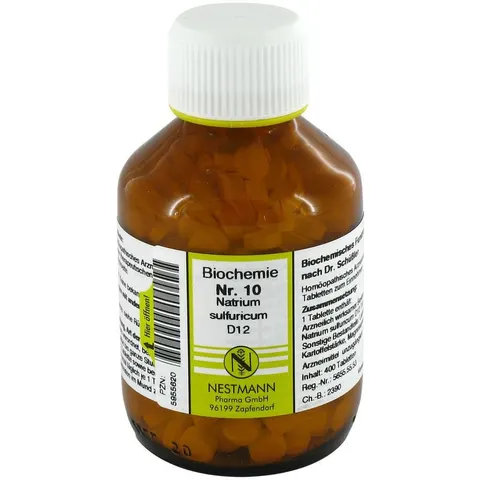 NESTMANN Biochemie 10 Natrium sulfuricum D12 Tabletten – 05955620 – Bild 1