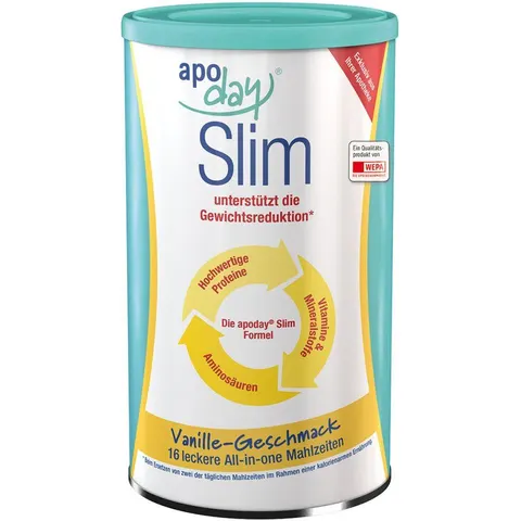 Apoday Slim Vanille Pulver Dose – Bild 1