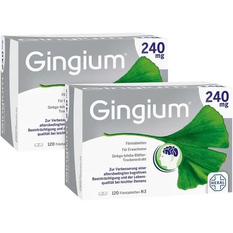 Gingium 240 mg Filmtabletten – Bild 1