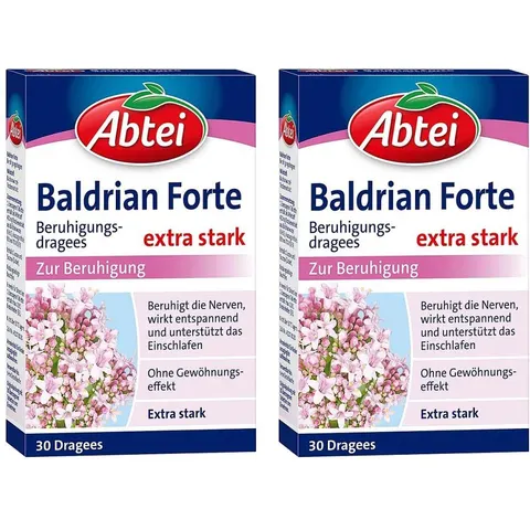 Abtei Baldrian Forte überzogene Tabletten – Bild 1