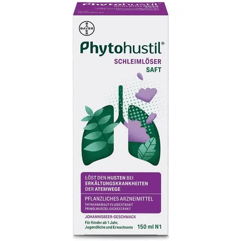 Phytohustil Schleimlöser Saft – Bild 1