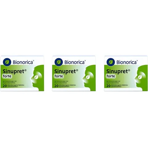 Sinupret forte überzogene Tabletten – 08106336 – Bild 1