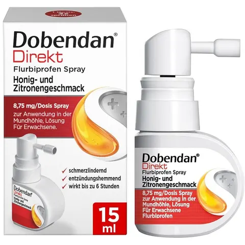 Dobendan Direkt Spray Honig- und Zitronengeschmack – Bild 1
