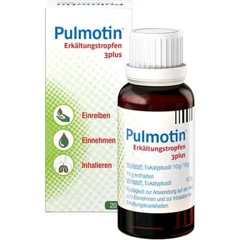 Pulmotin Erkältungstropfen 3plus – Bild 1