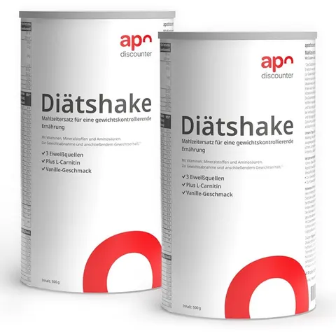 Diätshake Vanille von apodiscounter – 08107205 – Bild 1