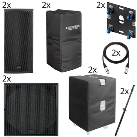Seeburg Acoustic Line G Sub 1801dp noir – image 1