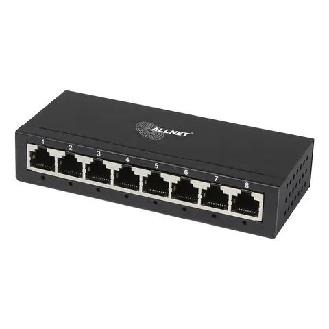 ALLNET ALLSG808 - Switch, 8-Port, Gigabit Ethernet – image 1