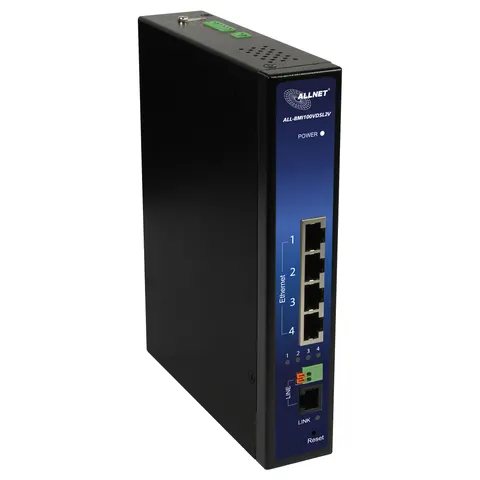 ALLNET ISP Bridge Modem VDSL2 mit Vectoring Industrial IP30 (ALL-BMI100VDSL2V) – immagine 1