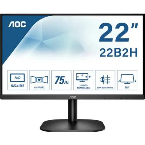 AOC Basic-line 22B2H - Full HD Monitor - 22 inch – afbeelding 1