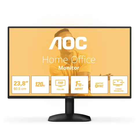 Monitor AOC 24B31H 23.8'/ Full HD/ Negro – imagen 1