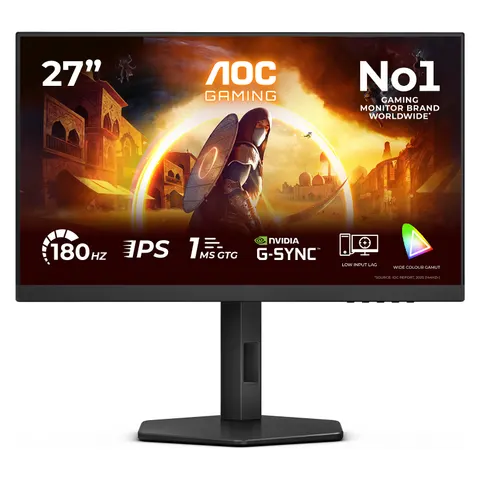 Monitor 27" 27G4X Full HD LED (Negro) - AOC – imagen 1