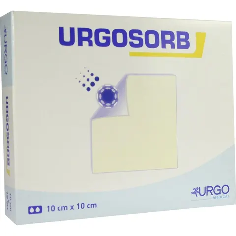 Urgosorb 10x10 cm Kompressen 10 St – Bild 1
