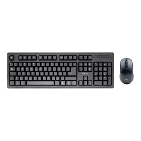 ULTRON 352660 - Keyboard and mouse set, USB, layout: Germany – image 1