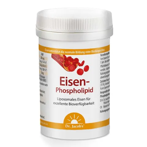 Dr. Jacob's Eisen-Phospholipid Mango Pulver liposomal vegan – Bild 1