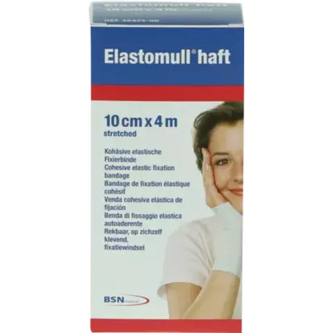 Elastomull haft 10 cmx4 m Fixierbinde – Bild 1