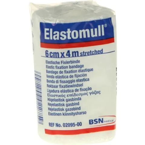 Elastomull 4mx6cm 2095 elastisch Fixierbinde – Bild 1