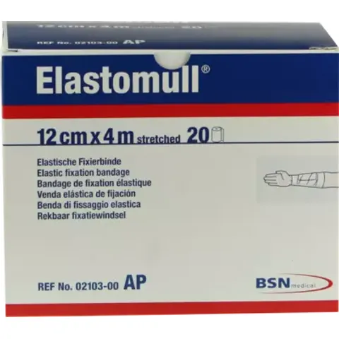Elastomull 12 cmx4 m elastisch Fixierb.2103 – Bild 1