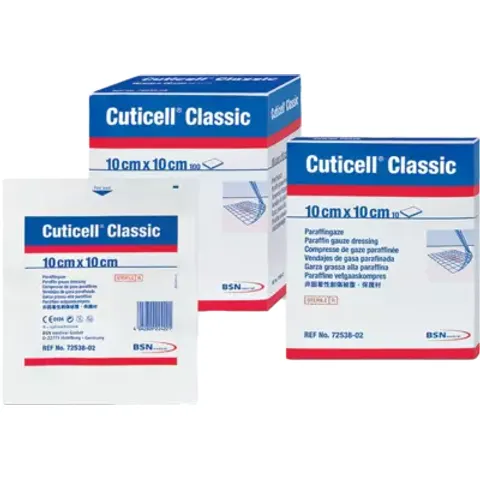 Cuticell Classic Wundgaze 10x10 cm – Bild 1