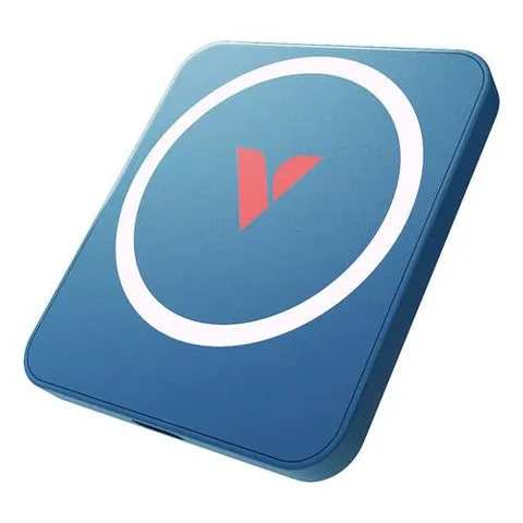 Verbatim eSSD SnapBack, 2TB, MagSafe, Blue Metallic – afbeelding 1