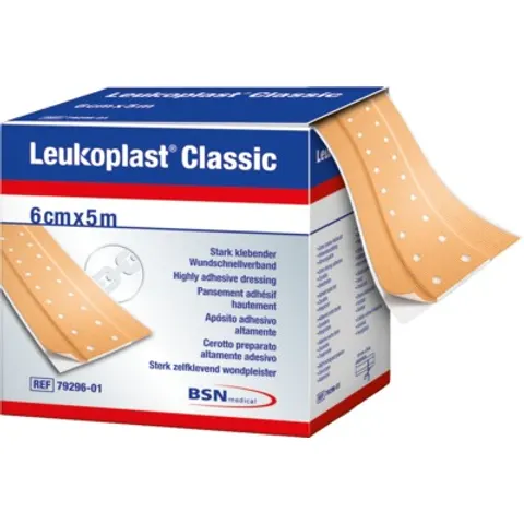 Leukoplast Classic Pflaster 6 cmx5 m Rolle – Bild 1